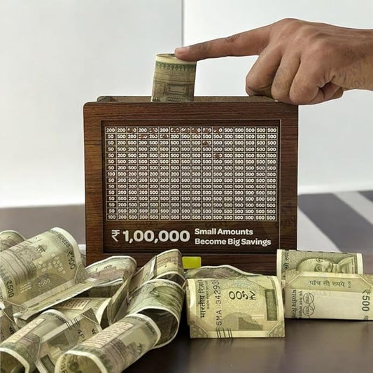 Savings Challenge Piggy Bank