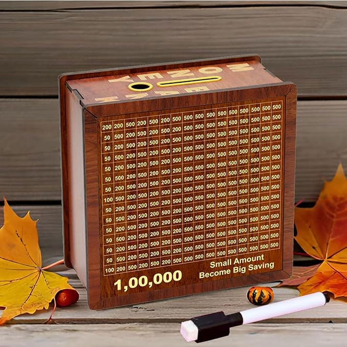 Savings Challenge Piggy Bank